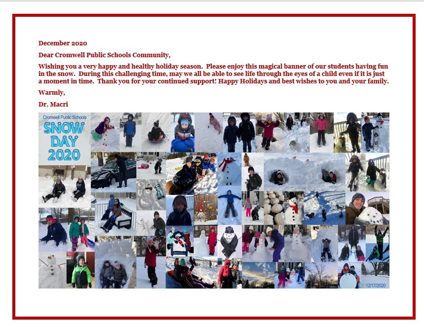Holiday Greetings 2020