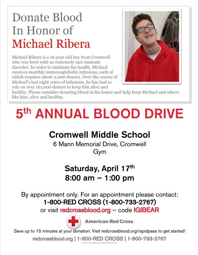5th Annual Blood Drive