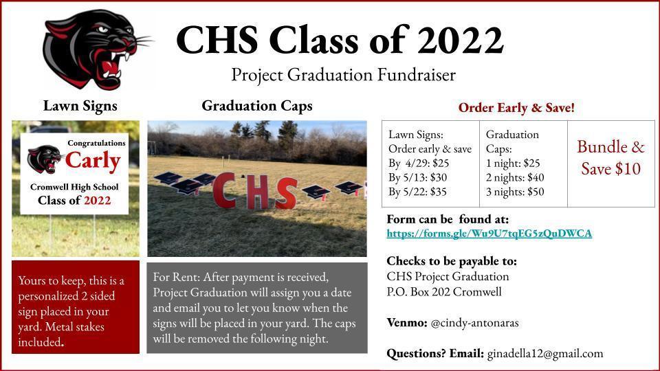 Project Grad - CHS Class of 2022 Fundraiser