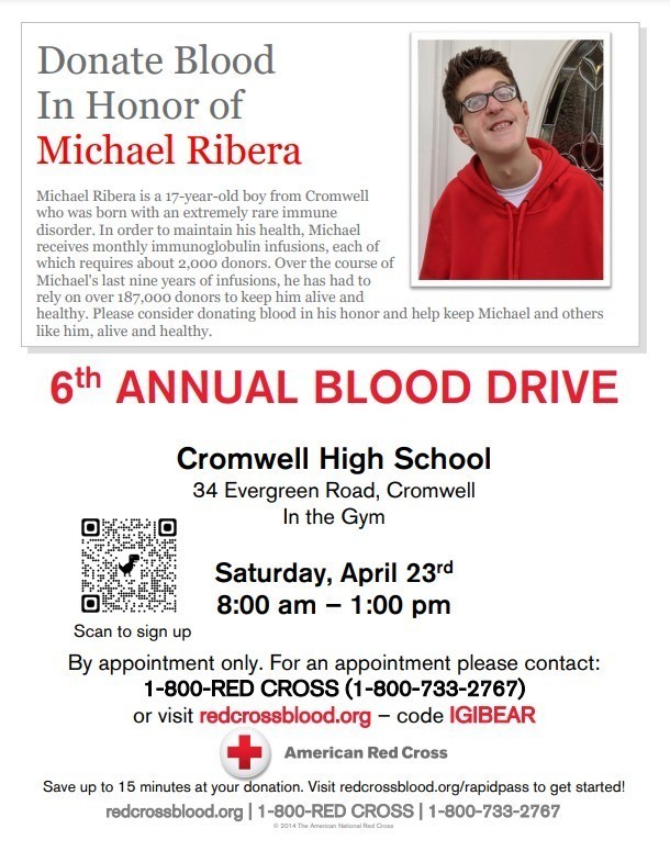6th Annual Blood Drive - 4-23-22