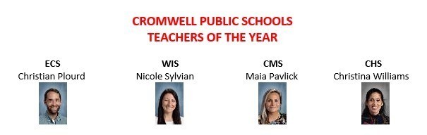 Cromwell Public Schools Teachers of the Year
